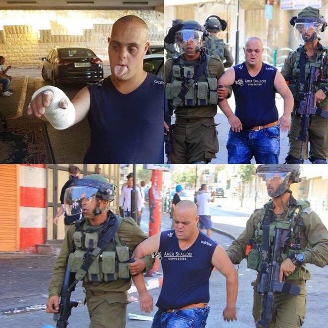İsrail askerleri down sendromlu Filistinliyi gözaltına aldı